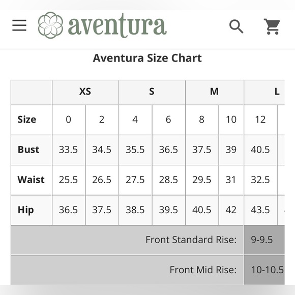 Aventura navy striped pull-on Breeze Pant. Drawstring, front standard rise. - Picture 8 of 10